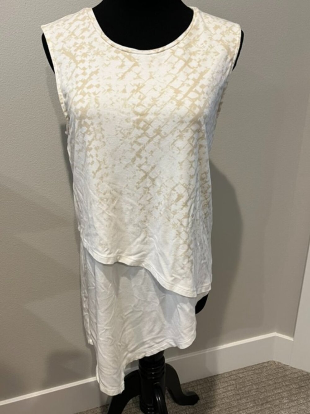 DKNY Soft Sleeve Dressy Tank Top